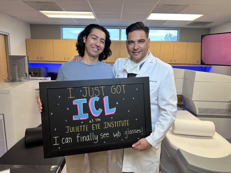 I just got ICL at the Juliette Eye Institute