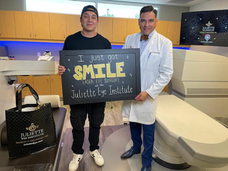 I just got SMILE at the Juliette Eye Institute